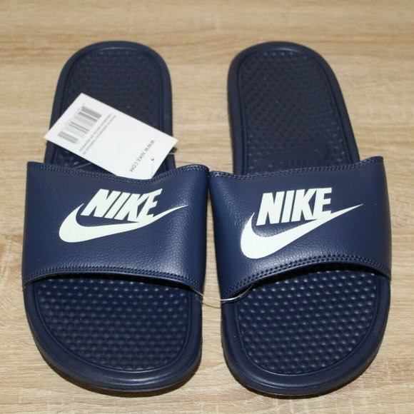 Nike Other - Men's Nike Benassi JDI Slide Sandals sz 12 in Navy